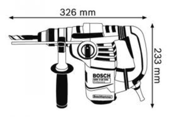 Перфоратор Bosch GBH 3-28 DRE Professional 061123A000